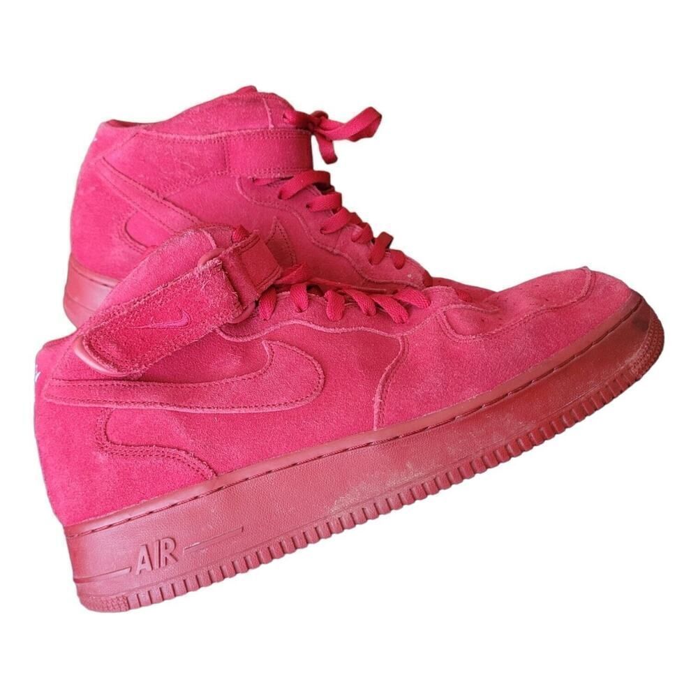 Nike Air Force 1 Mid '07 Red October 315123-609 Men SZ 12 Shoes